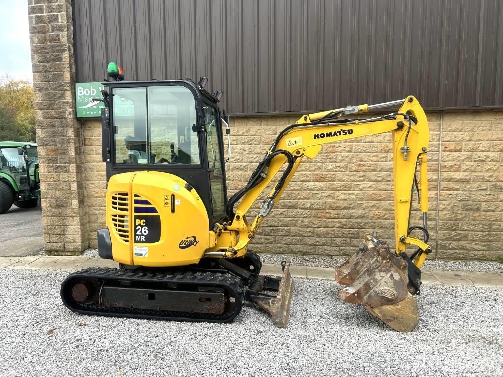 Komatsu PC26MR-3 Mini excavatoare < 7t