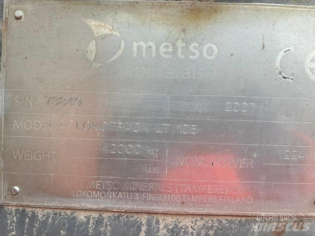 Metso LT 105 Concasoare mobile