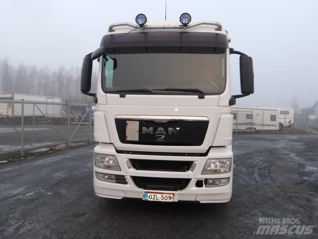 MAN TGS 26.480 6x2 Camion cu carlig de ridicare