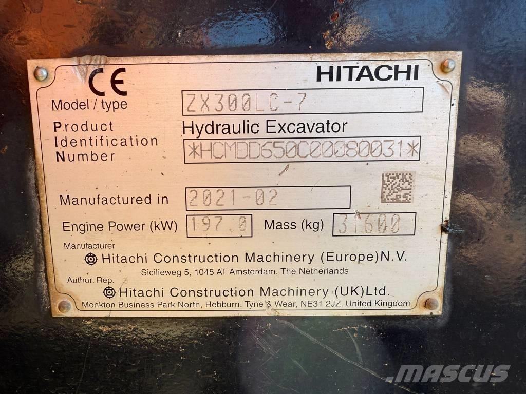 Hitachi ZX 300 LC-7 Excavatoare pe șenile
