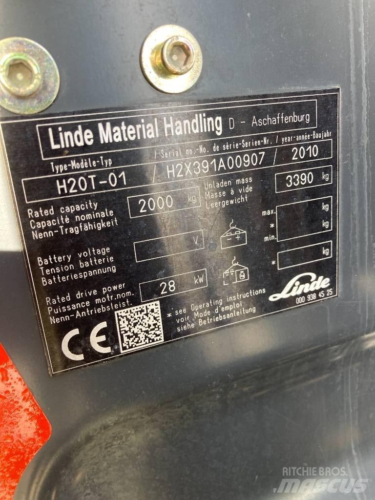 Linde H20T/391 Stivuitor GPL