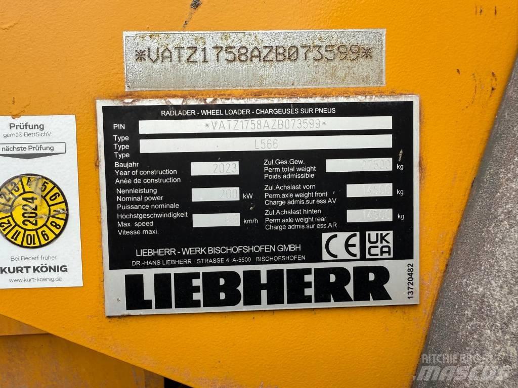Liebherr L 566 Incarcator pe pneuri