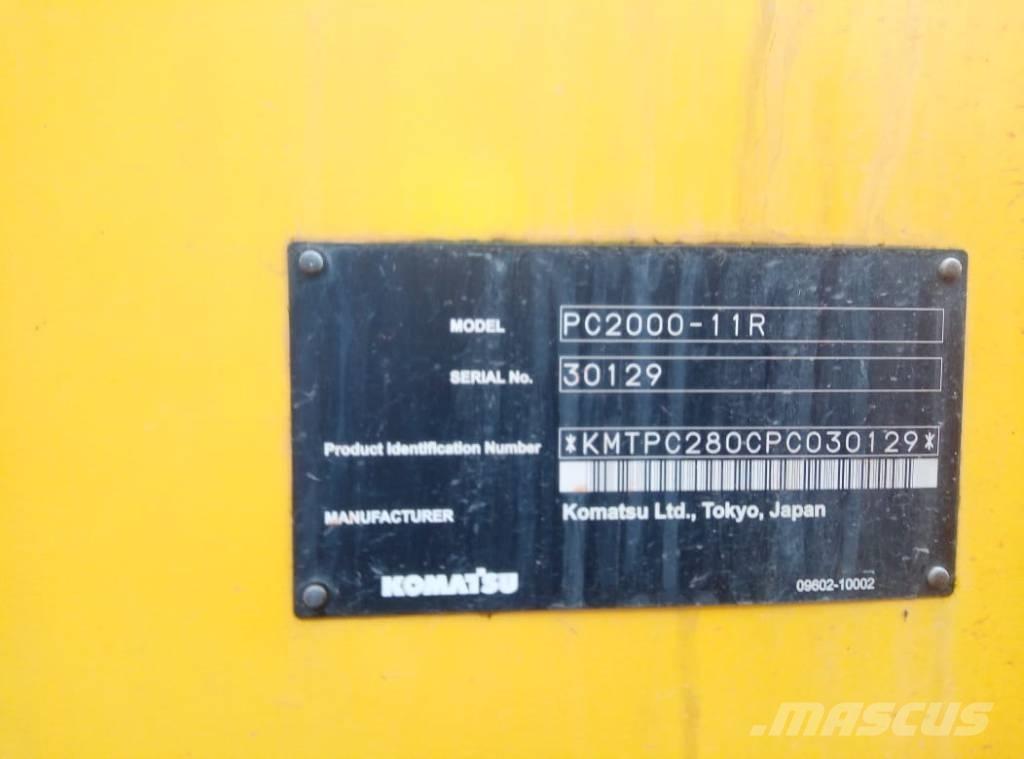 Komatsu PC 2000 Excavatoare pe șenile
