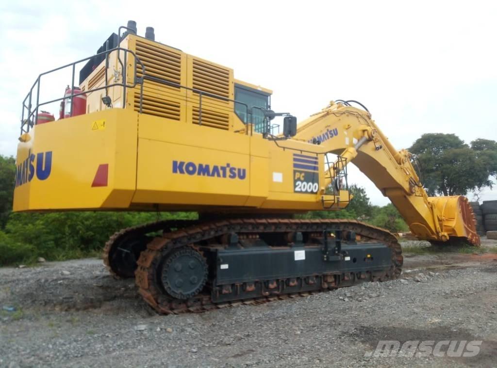 Komatsu PC 2000 Excavatoare pe șenile
