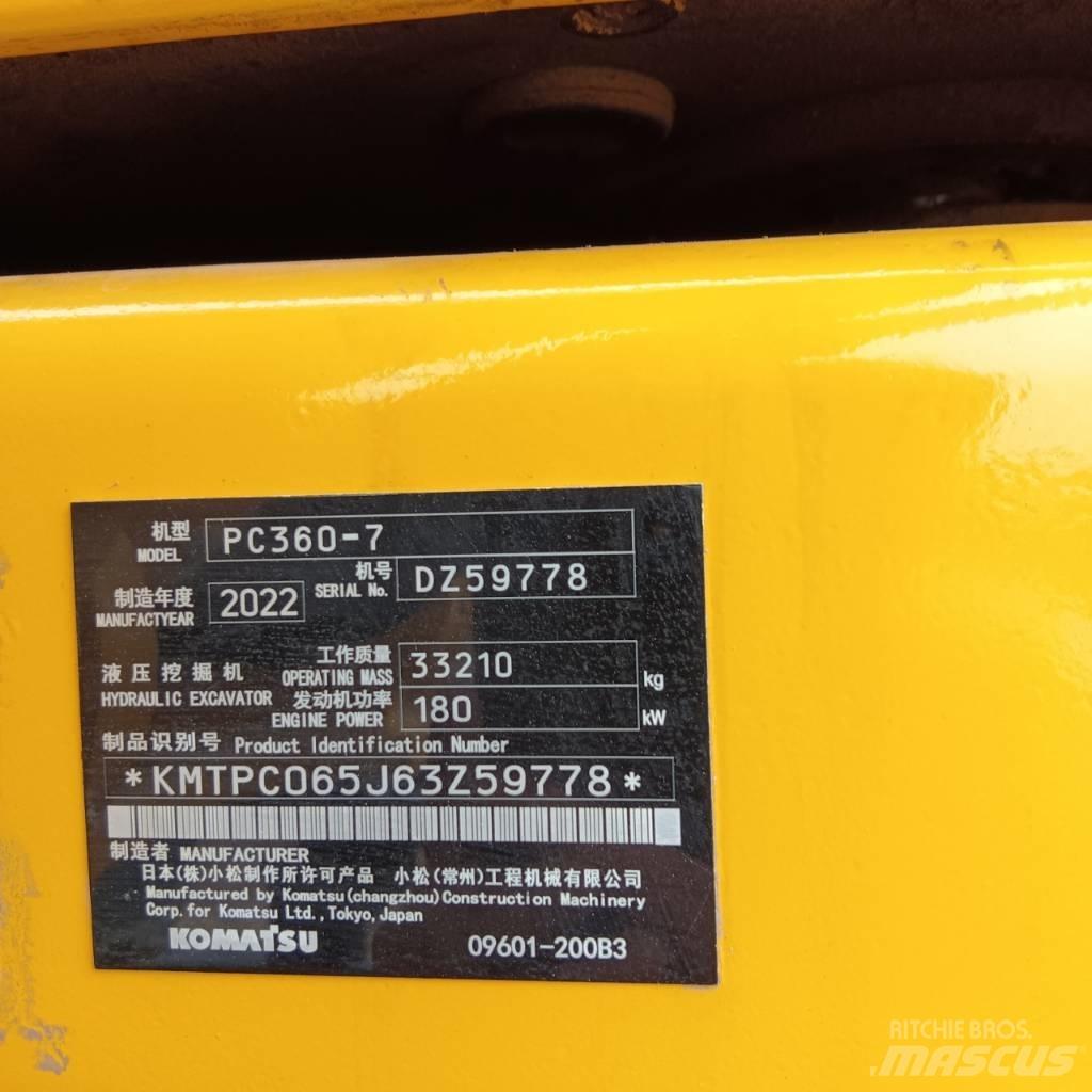 Komatsu PC 360-7 Excavatoare pe șenile
