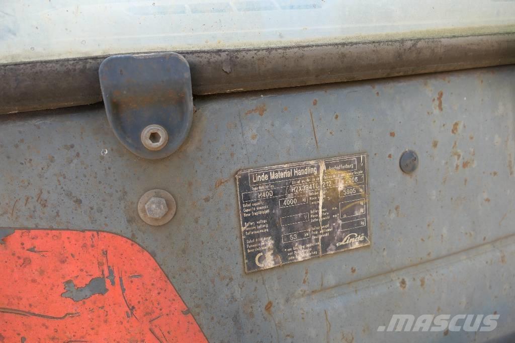 Linde H 40 D Stivuitor diesel
