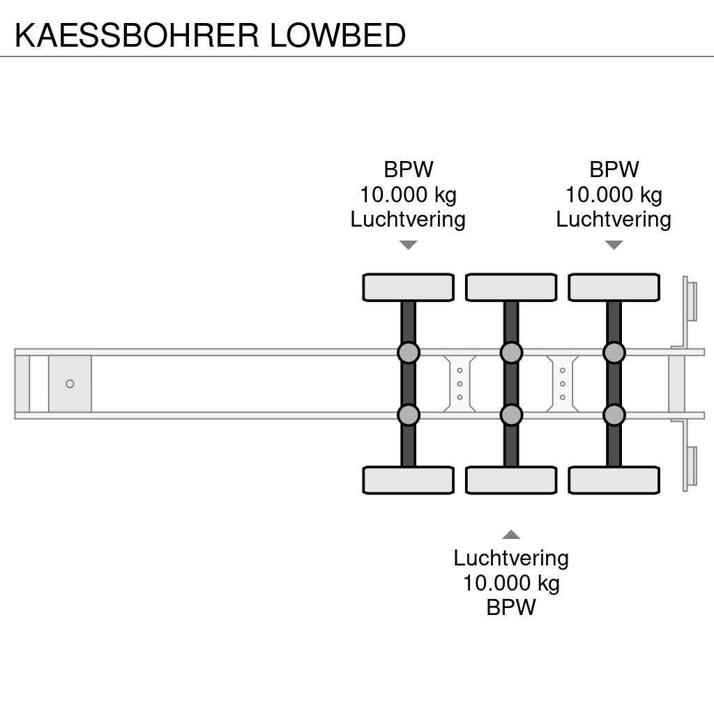 Kässbohrer LOWBED Semi-remorca agabaritica