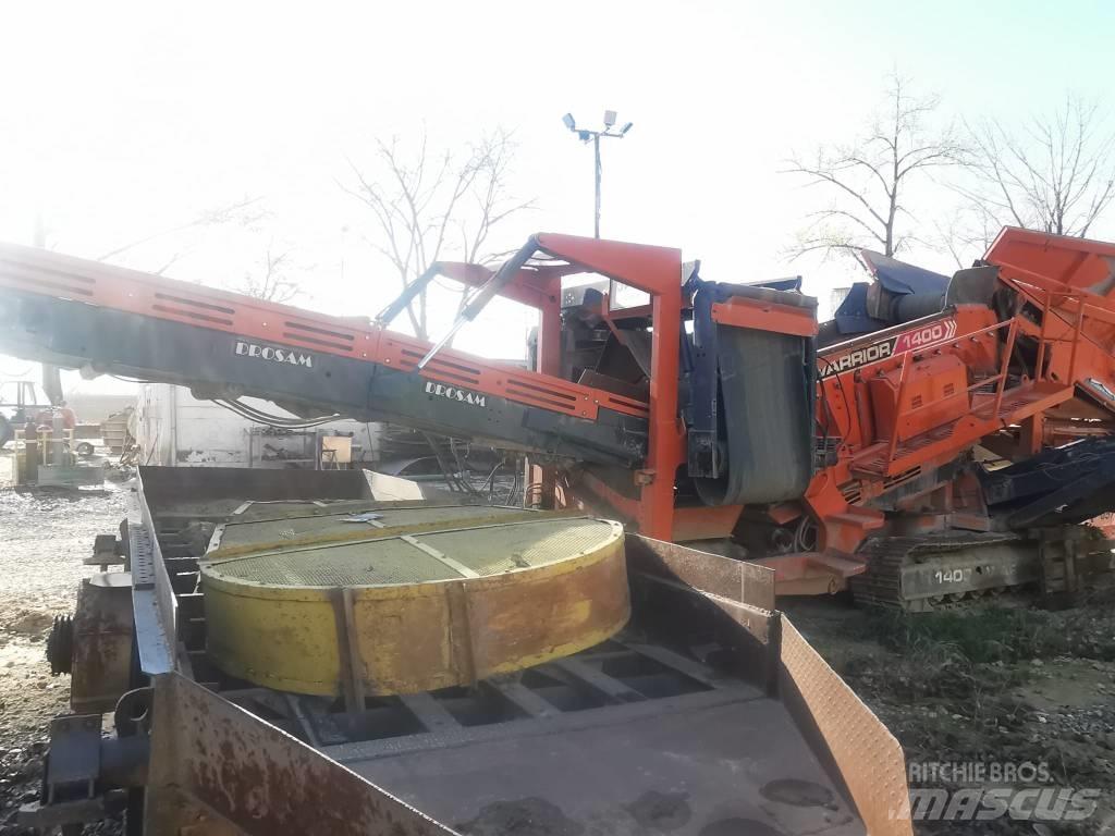 Warrior 1400 Dispozitive mobile de cernut