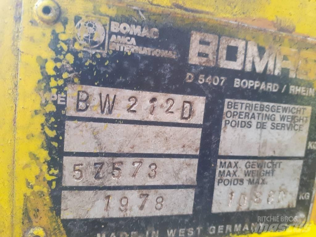 Bomag BW 212 D Compactoare sol