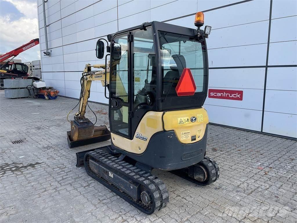 Yanmar SV22 Excavatoare cu roti