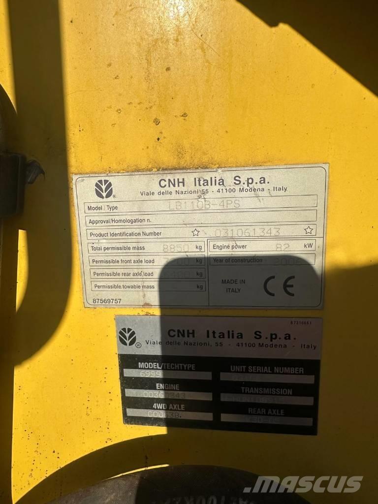 New Holland LB 110 B Electronice