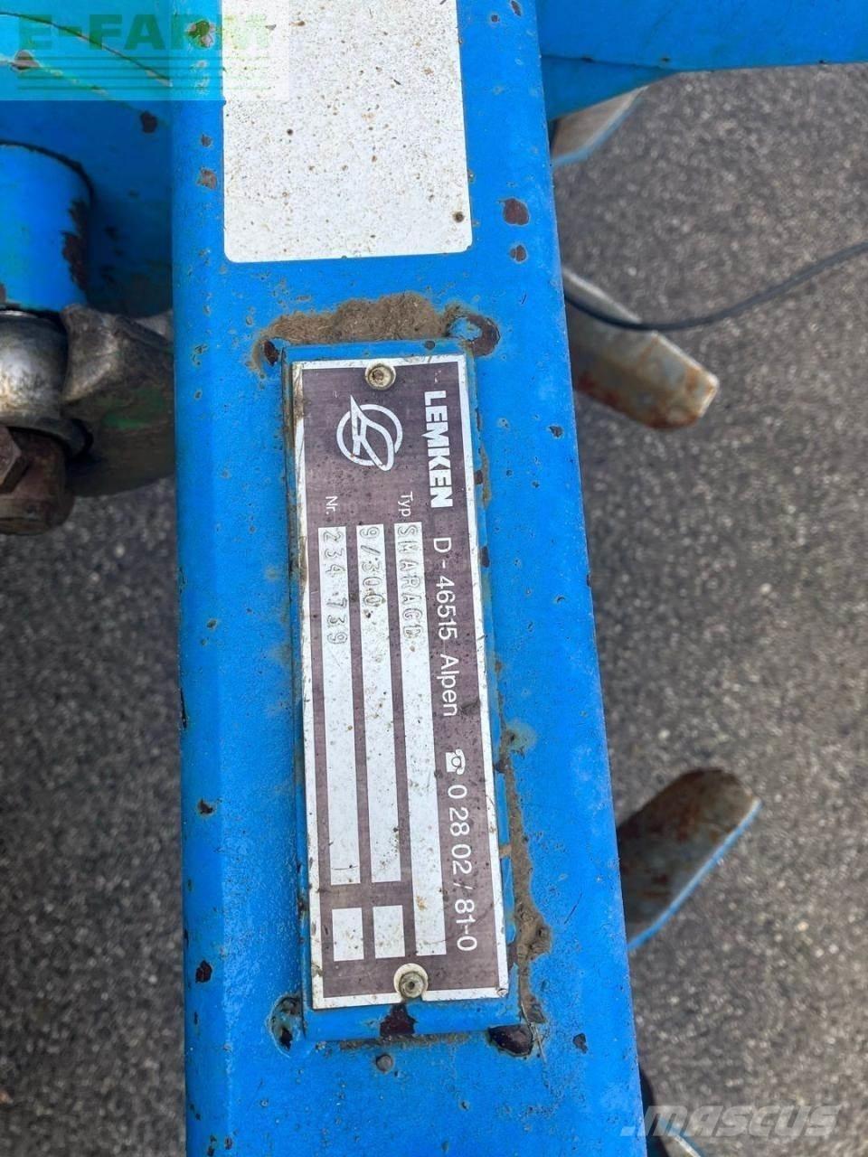 Lemken Smaragd 9 Cultivatoare