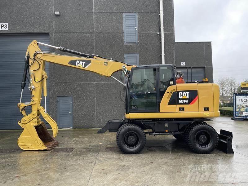 CAT M 314 F Excavatoare cu roti