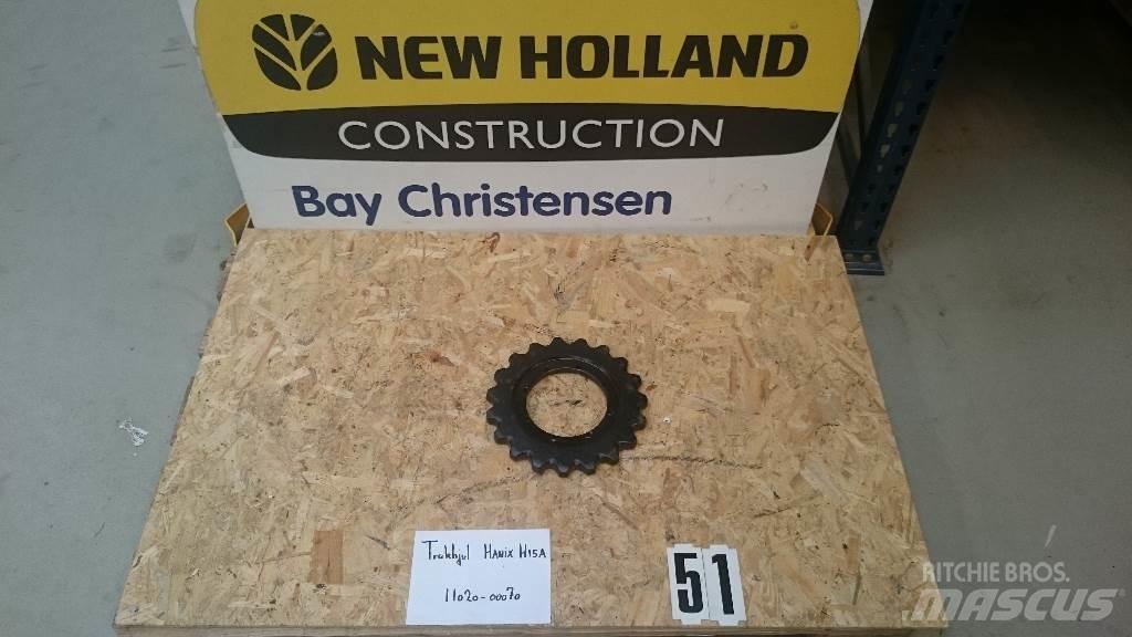 Hanix H15A Trækhjul Lanturi, senile si sasiu