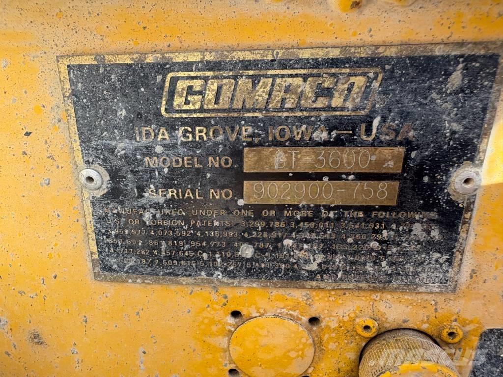 Gomaco GT 3600 Utilaj pavare beton