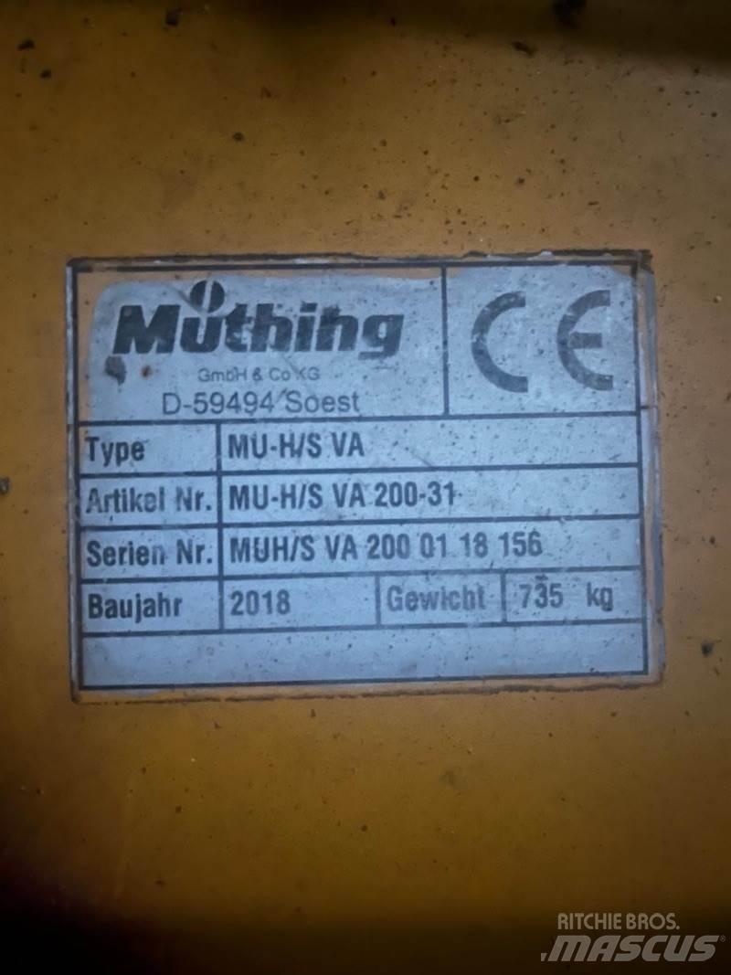 Müthing MU- H/S V A Alte echipamente pentru nutret