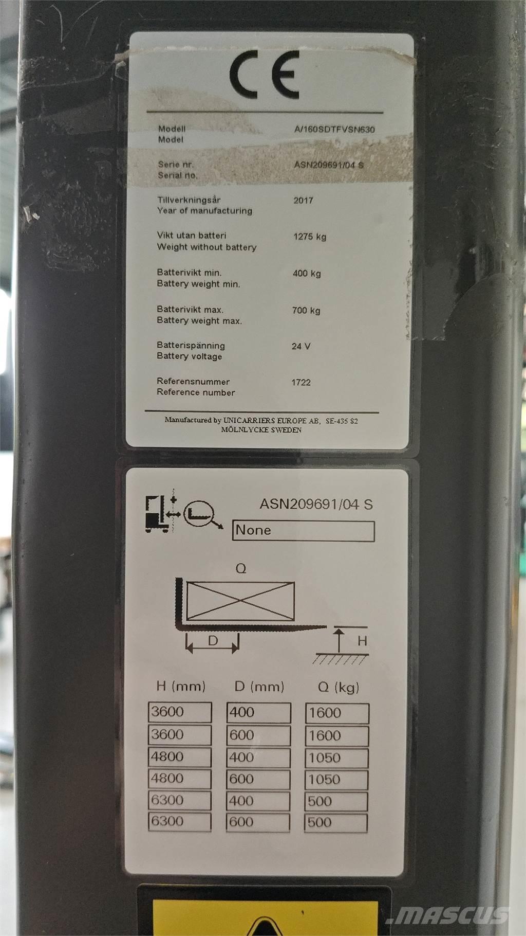 Atlet A160 Transpaleti autopropulsanti