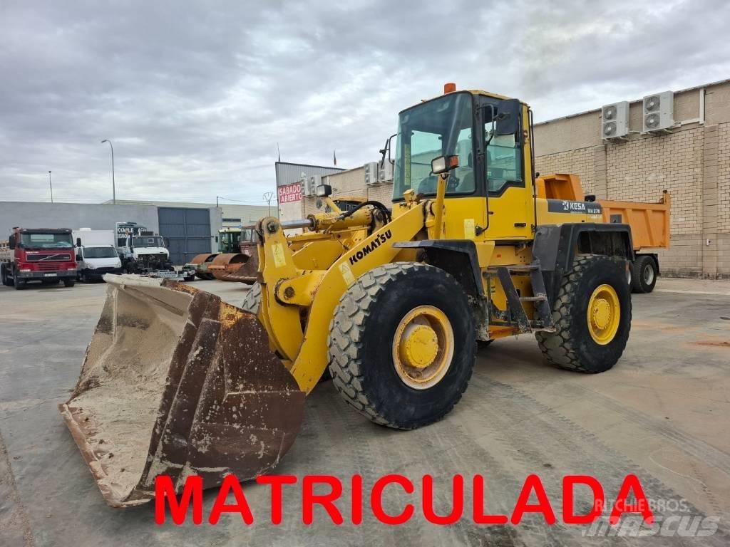 Komatsu WA 270-3 Incarcator pe pneuri