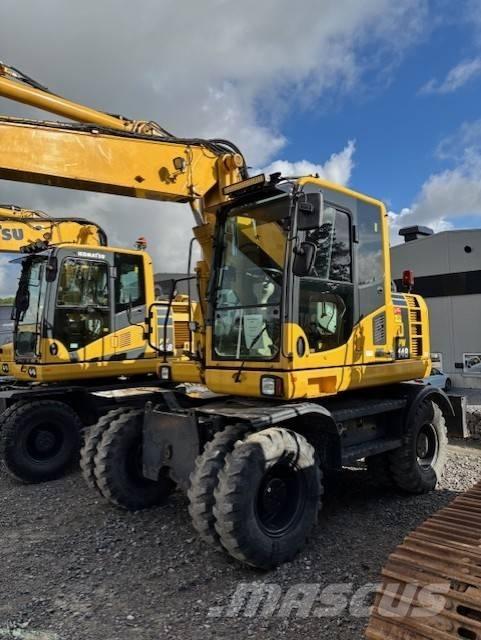 Komatsu PW 148-8 Excavatoare cu roti