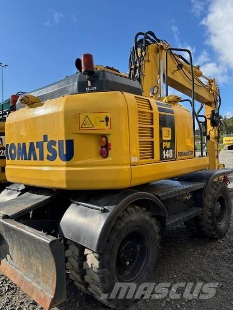 Komatsu PW 148-8 Excavatoare cu roti