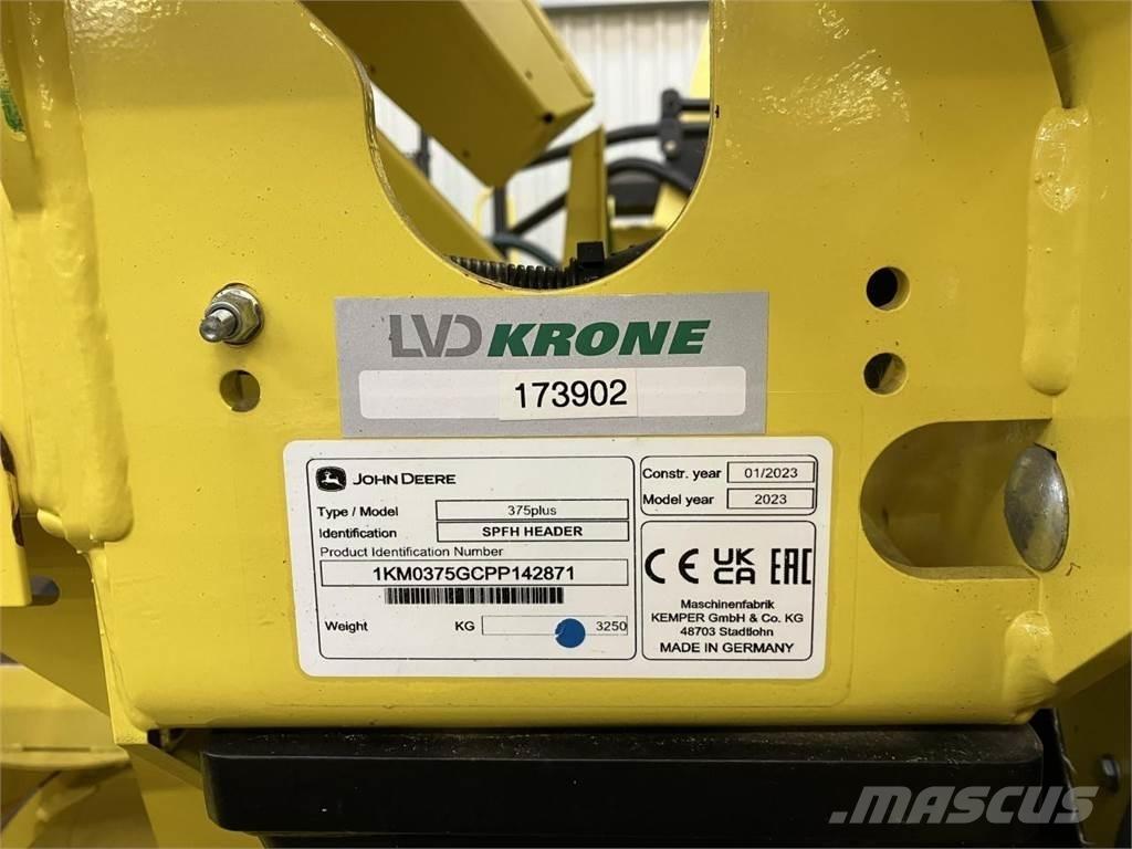 Kemper 375Plus Accesorii combine agricole