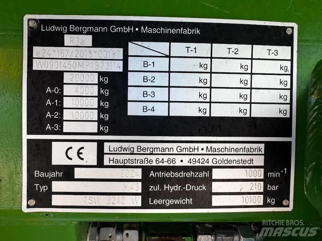 Bergmann TSW 6240 W Distribuitoare de ingrasamant