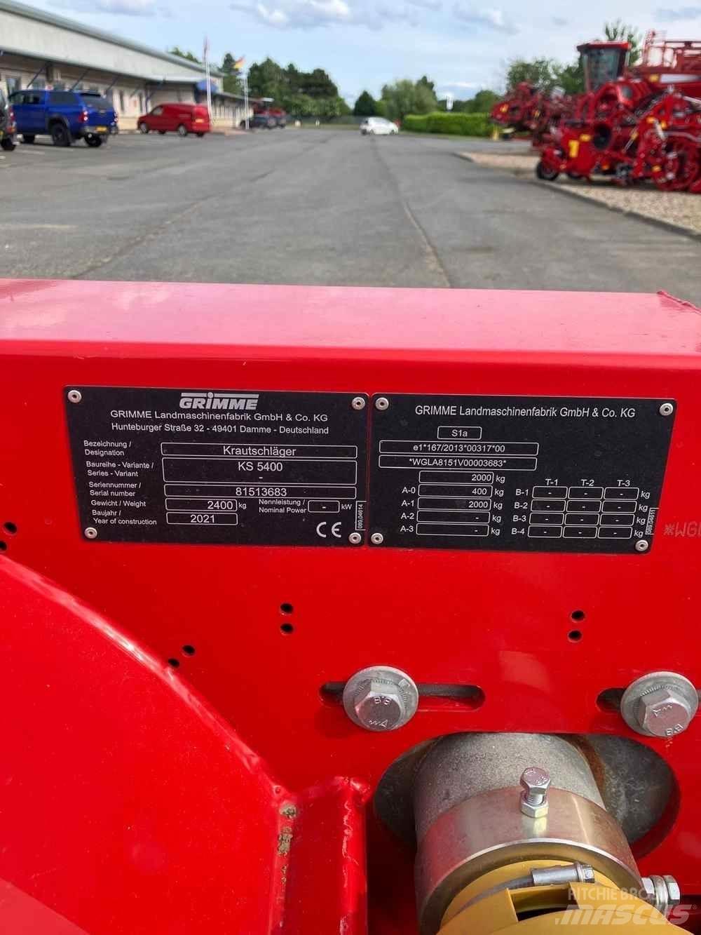 Grimme KS 5400 Echipament cartofi - Altele