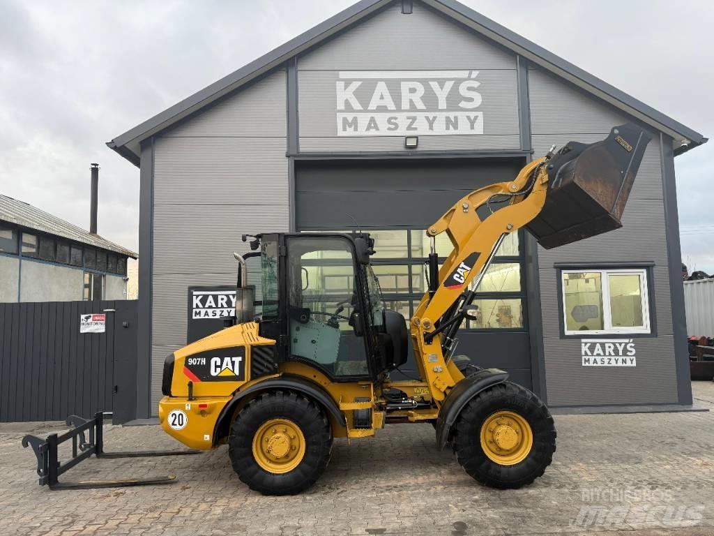 CAT 907 H Incarcator pe pneuri