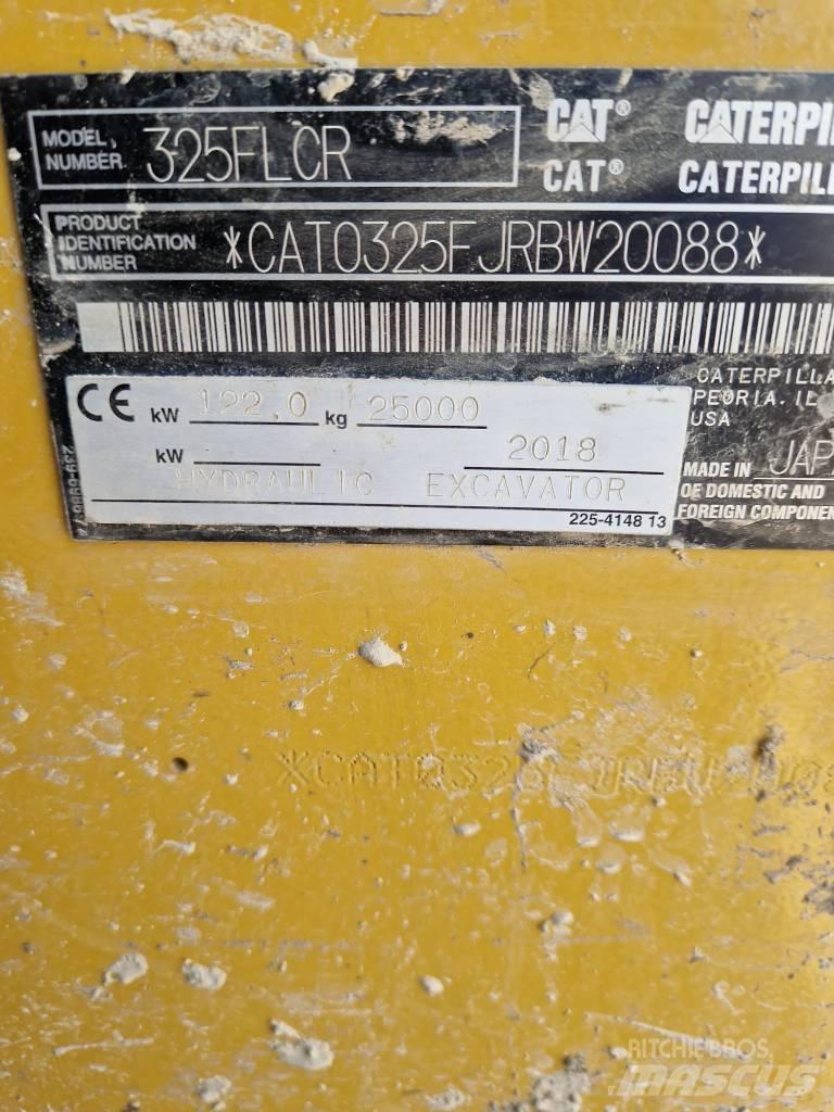 CAT 325 F Excavatoare pe șenile
