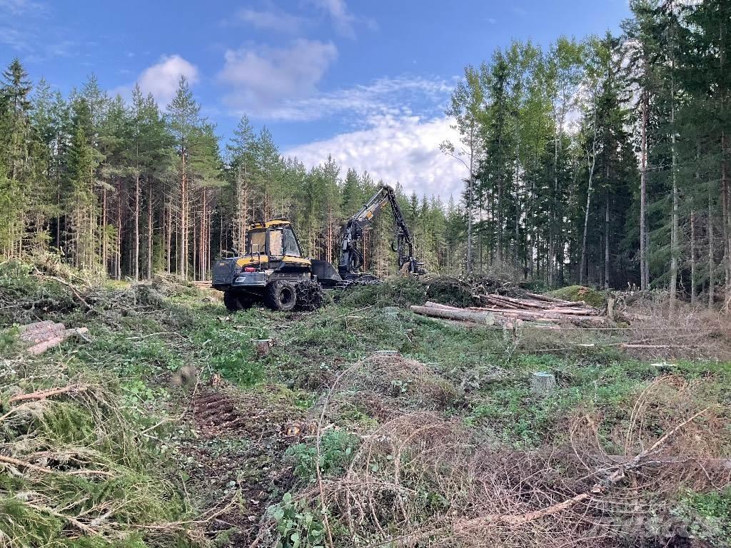 Ponsse ERGO 8W Combine forestiere