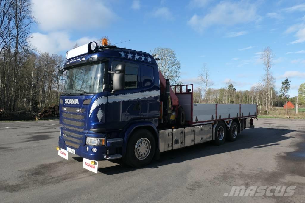 Scania G450 6x2 Camioane cu macara