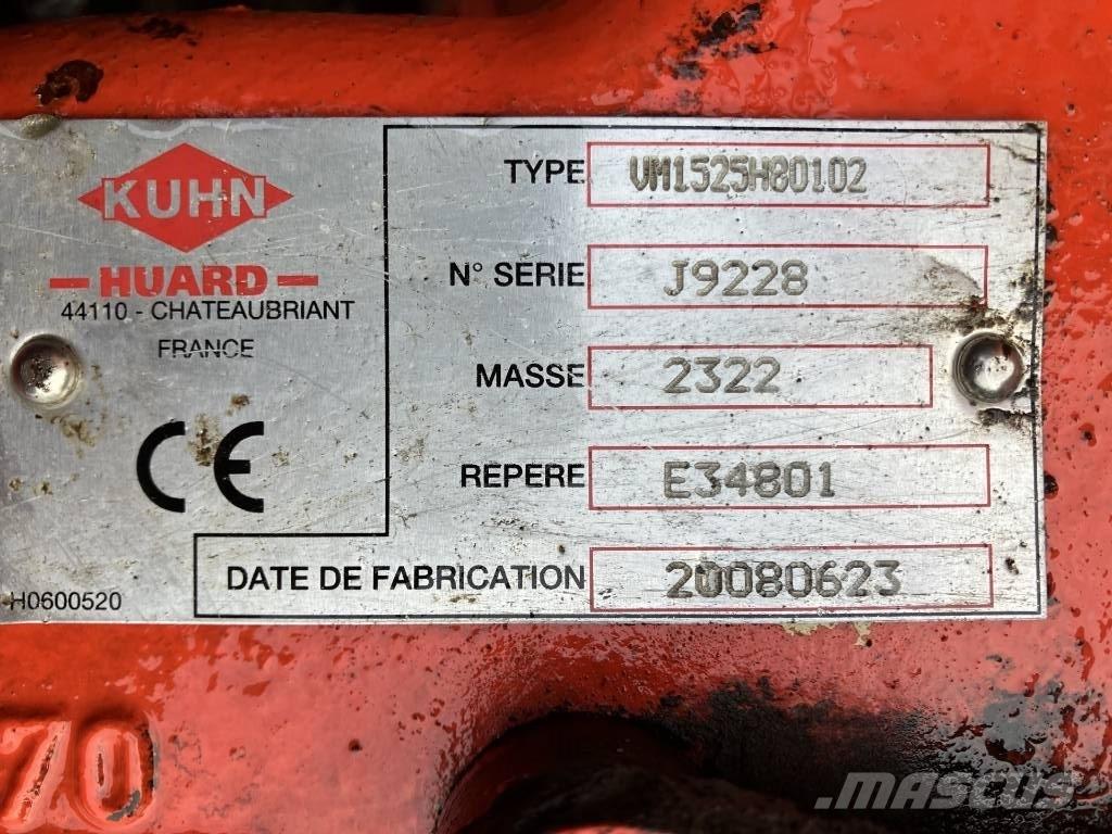 Kuhn Vari-Master 152 Pluguri reversibile
