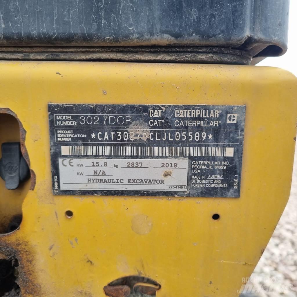 CAT 302.7 D CR Mini excavatoare < 7t