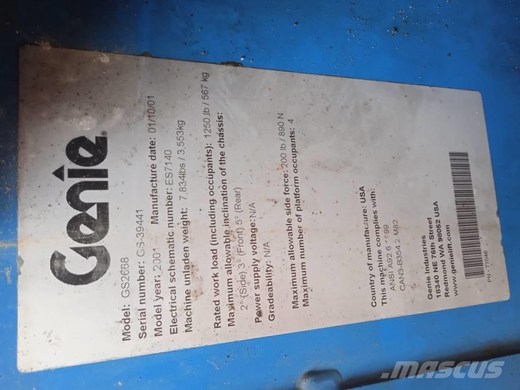 Genie GS 2668 RT Platforme foarfeca