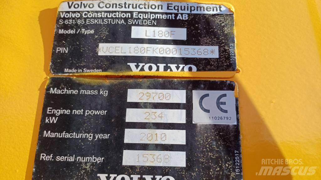Volvo L 180 F Incarcator pe pneuri