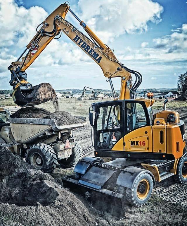 Hydrema MX16 Excavatoare cu roti