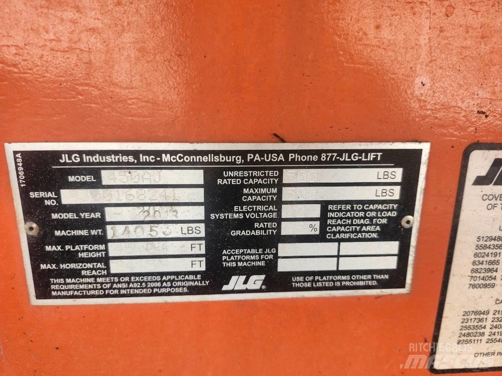 JLG 450 AJ Nacele cu brat articulat