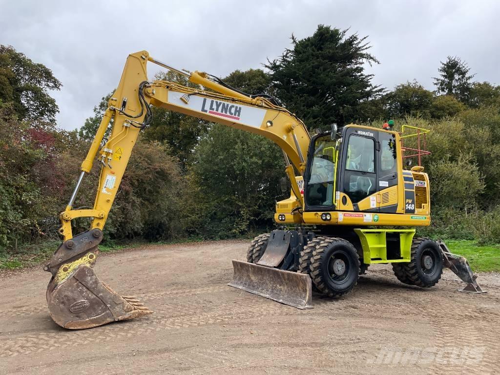 Komatsu PW 148-11 Excavatoare cu roti