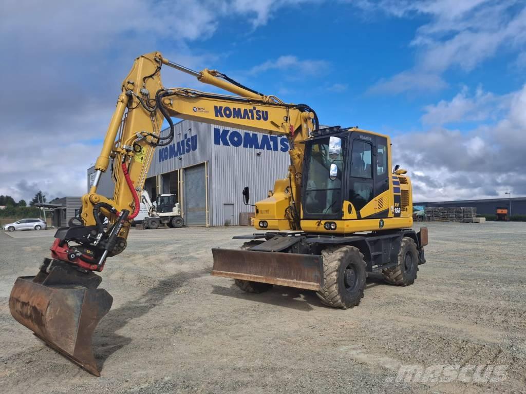 Komatsu PW158-11 Excavatoare cu roti