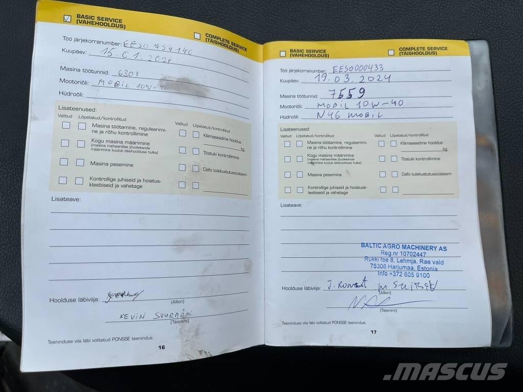 Ponsse Elk Transportoare