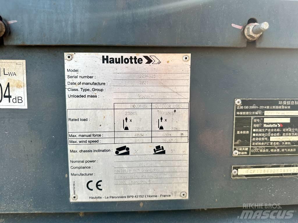 Haulotte HA16RTJ Nacele cu brat articulat