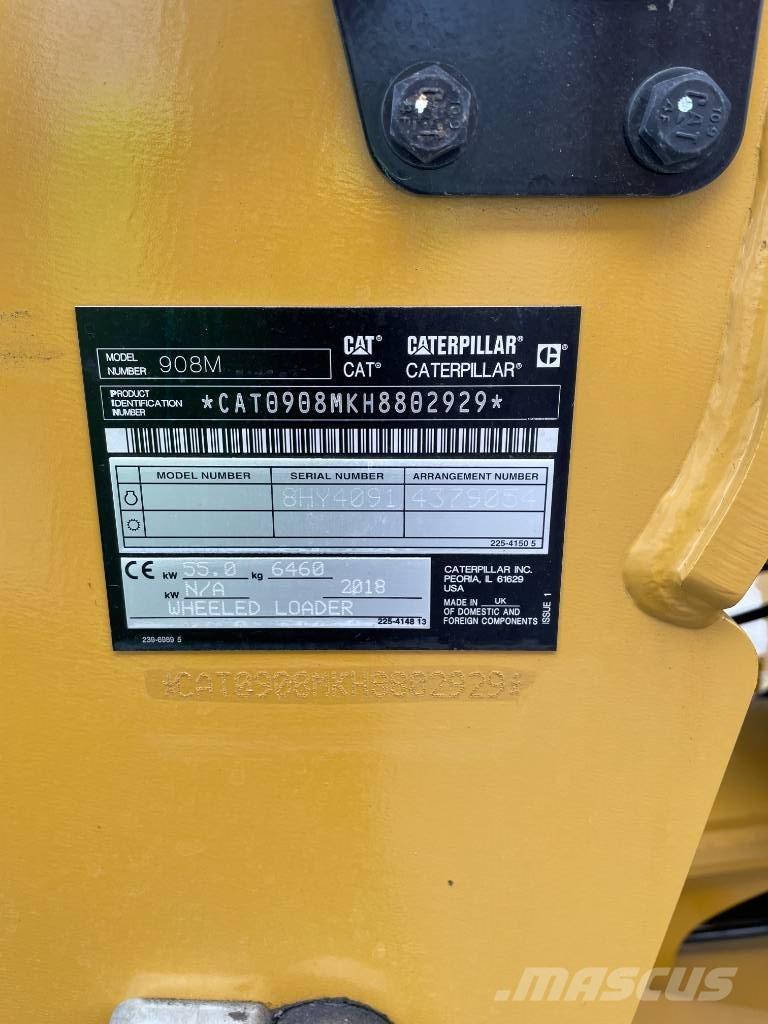 CAT 908 M Incarcator pe pneuri