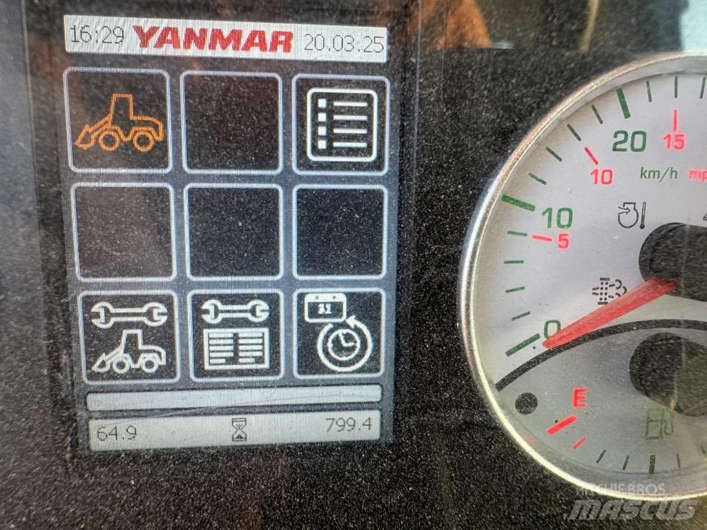 Yanmar V 120 Incarcator pe pneuri