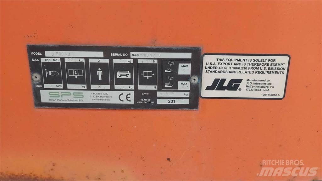 JLG E800AJ Nacele cu brat articulat