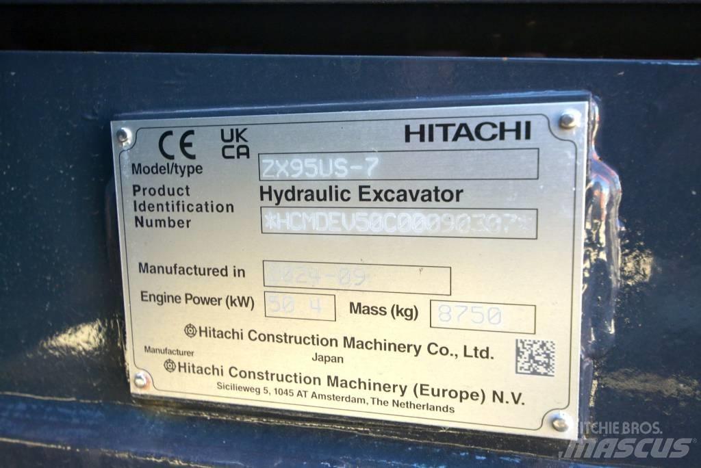 Hitachi ZX 95 US-7 Excavatoare 7t - 12t