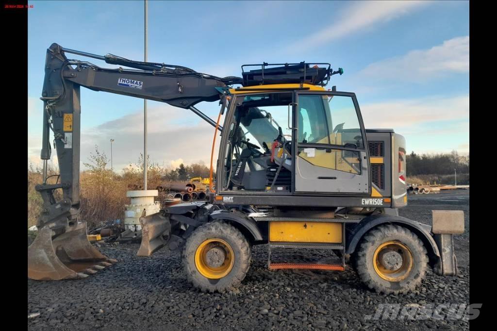 Volvo EWR 150 E Excavatoare cu roti