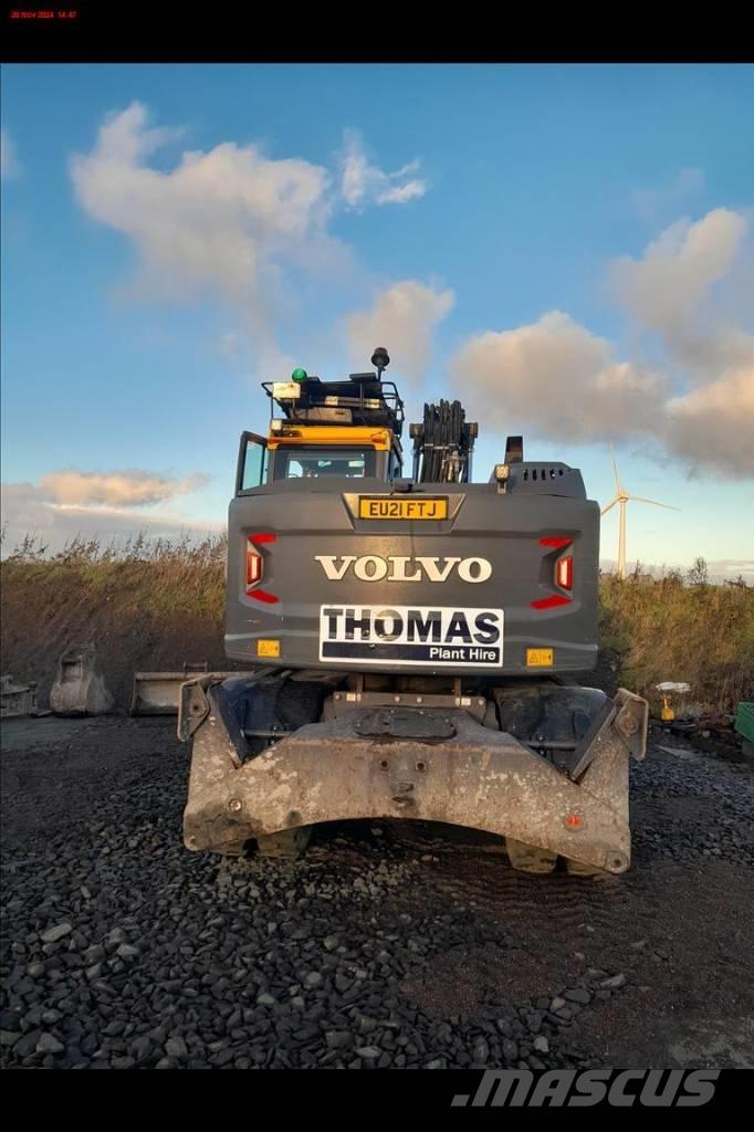 Volvo EWR 150 E Excavatoare cu roti