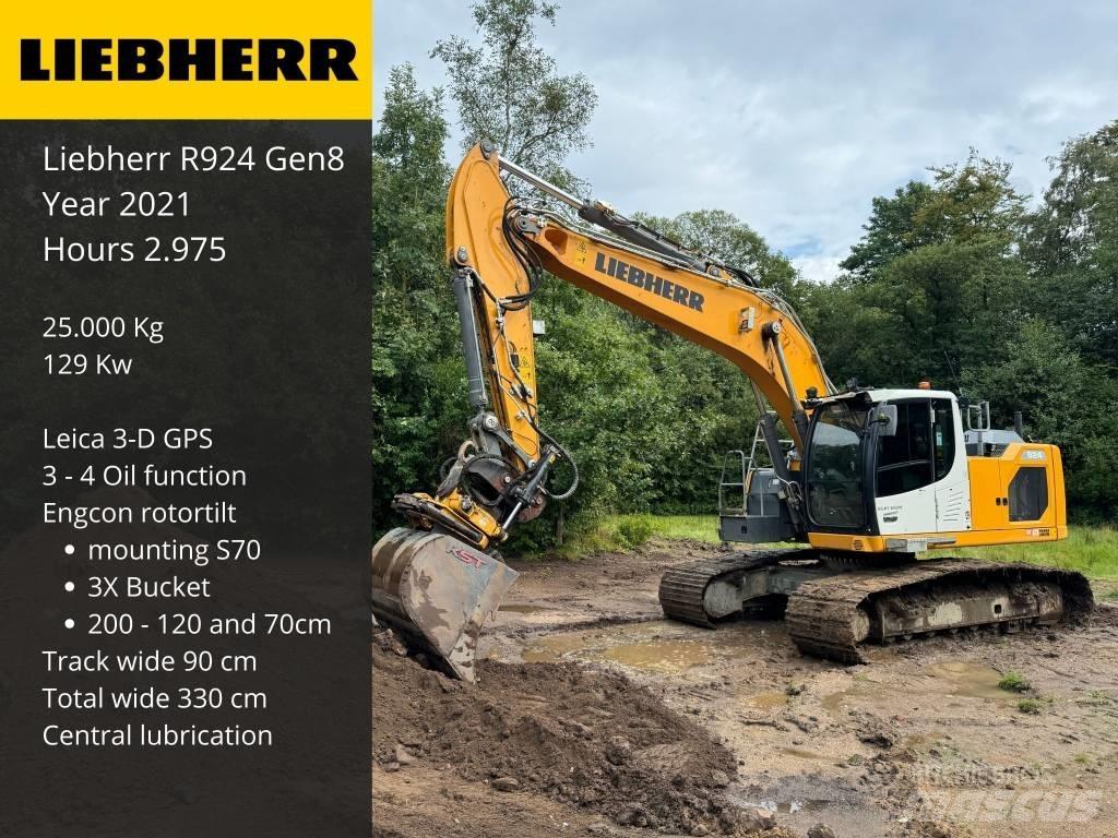 Liebherr R 924 Excavatoare pe șenile
