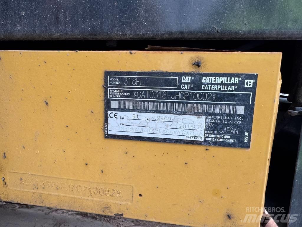 CAT 318 FL Excavatoare pe șenile
