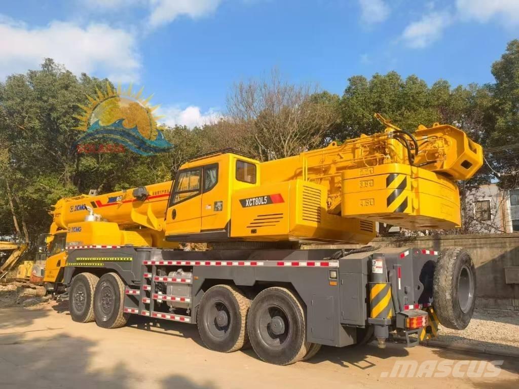 XCMG XCT 80 Macarale turn